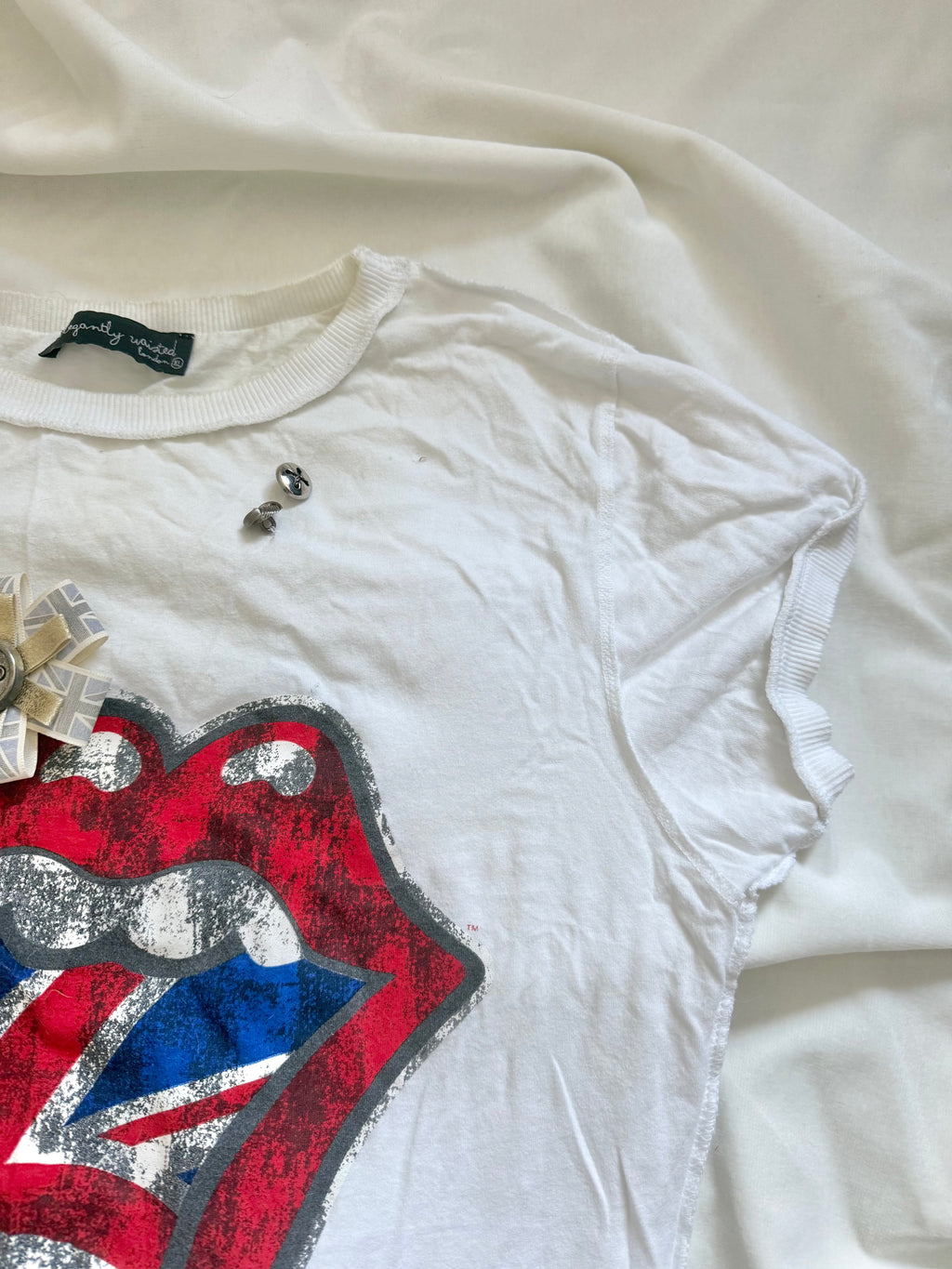 the Rolling stones graphic tee