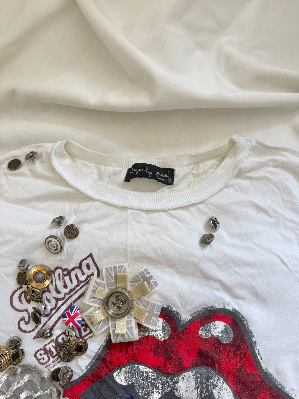 the Rolling stones graphic tee