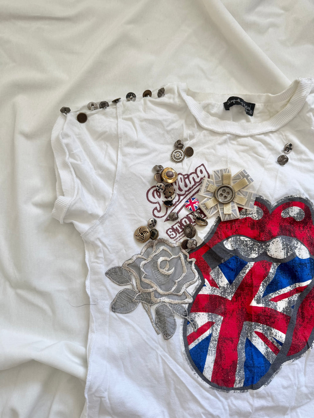 the Rolling stones graphic tee
