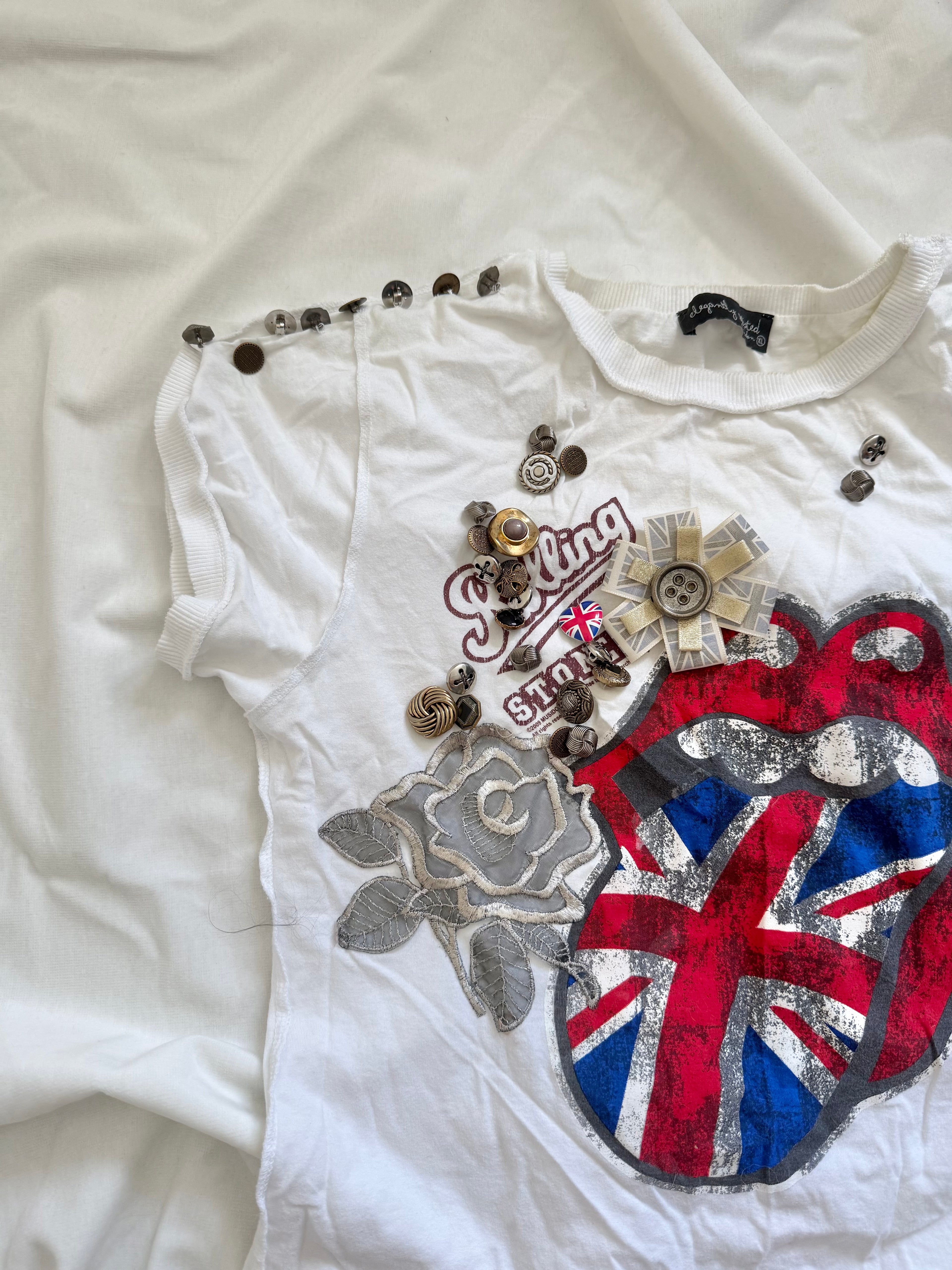 the Rolling stones graphic tee