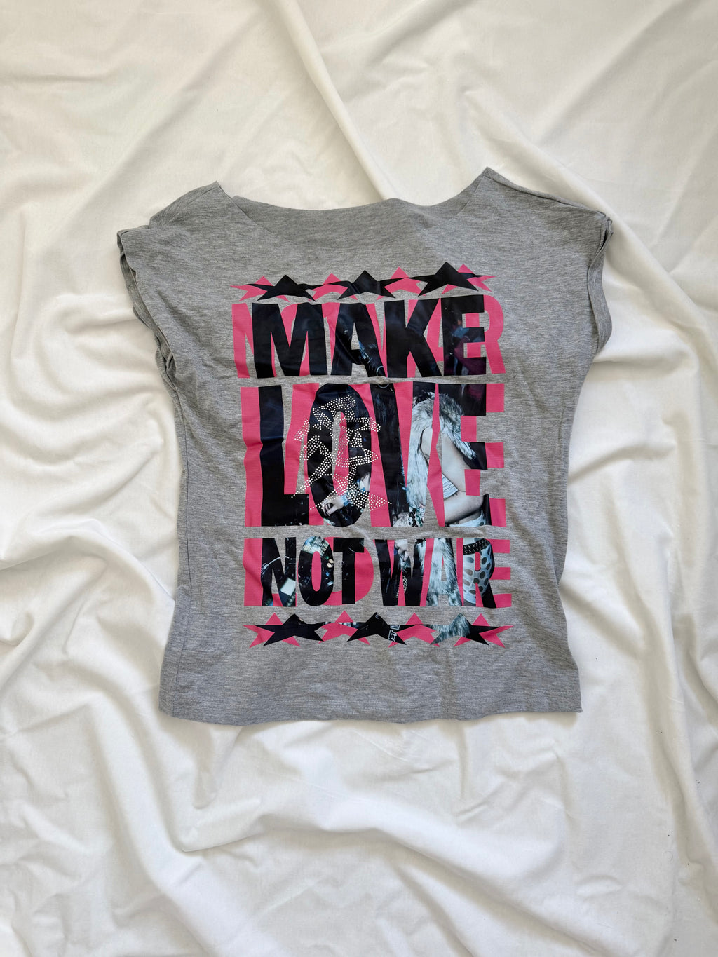 graphic grey tee